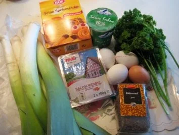 Rezept 100 Meine Lauchtorte - Rezept - Bild Nr. 2