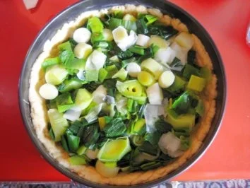 Rezept 100 Meine Lauchtorte - Rezept - Bild Nr. 6