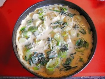 Rezept 100 Meine Lauchtorte - Rezept - Bild Nr. 9