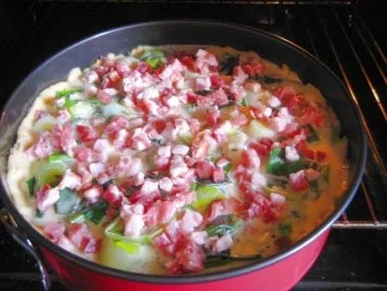 Rezept 100 Meine Lauchtorte - Rezept - Bild Nr. 10