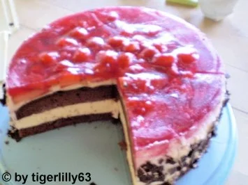 Erdbeer-Eierlikör-Torte - Rezept
