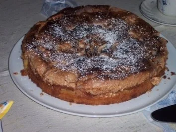 Rhabarber-,Stachelbeer- oder Johannisbeerkuchen mit Baiserhaube - Rezept