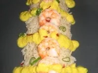 Exotische Garnelen in Kokos-Mango-Creme mit Reis - Rezept - Bild Nr. 3