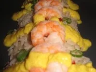 Exotische Garnelen in Kokos-Mango-Creme mit Reis - Rezept - Bild Nr. 2