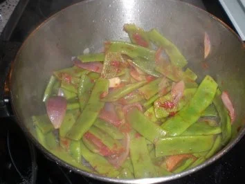 Breite Bohnen mit Parmaschinken - Rezept - Bild Nr. 2