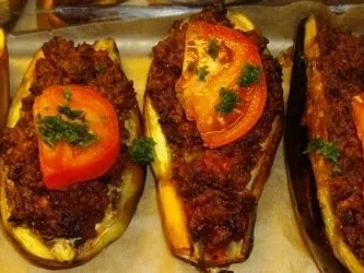 Gefüllte Auberginen - Rezept - Bild Nr. 3
