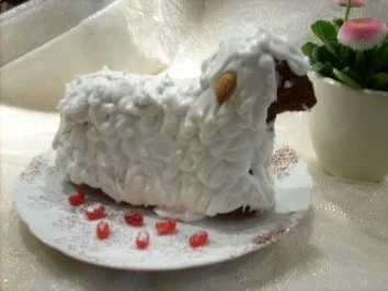 Rezept: Schoko-Osterlamm mit Schwips Schoko-Osterlamm mit Schwips - Rezept