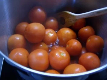 Geschmorte Tomaten - Rezept