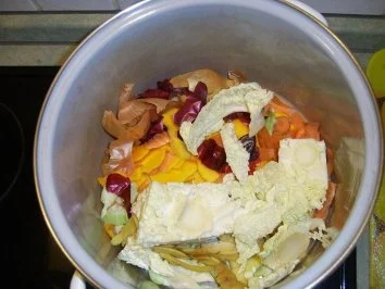 Rezept: Wirsing-Kürbiscremsuppe Thai Style Bild Nr. 3 Wirsing-Kürbiscremsuppe Thai Style - Rezept - Bild Nr. 3