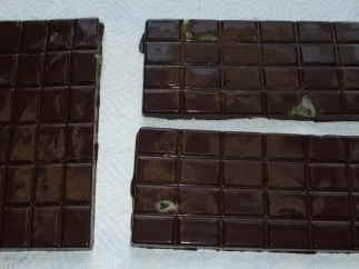 Schokolade mit Ingwer-Marzipan - Rezept