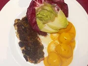 Rotbarsch in Estragonkruste mit Safrankartoffeln - Rezept