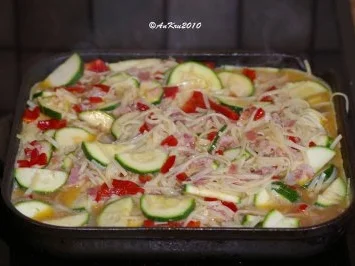 Gemüse-Nudel-Pfanne - Rezept - Bild Nr. 3