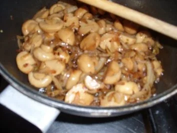 Rezept: SChwäbisches Schweinefilet mit Pilzen Bild Nr. 5 SChwäbisches Schweinefilet mit Pilzen - Rezept - Bild Nr. 5