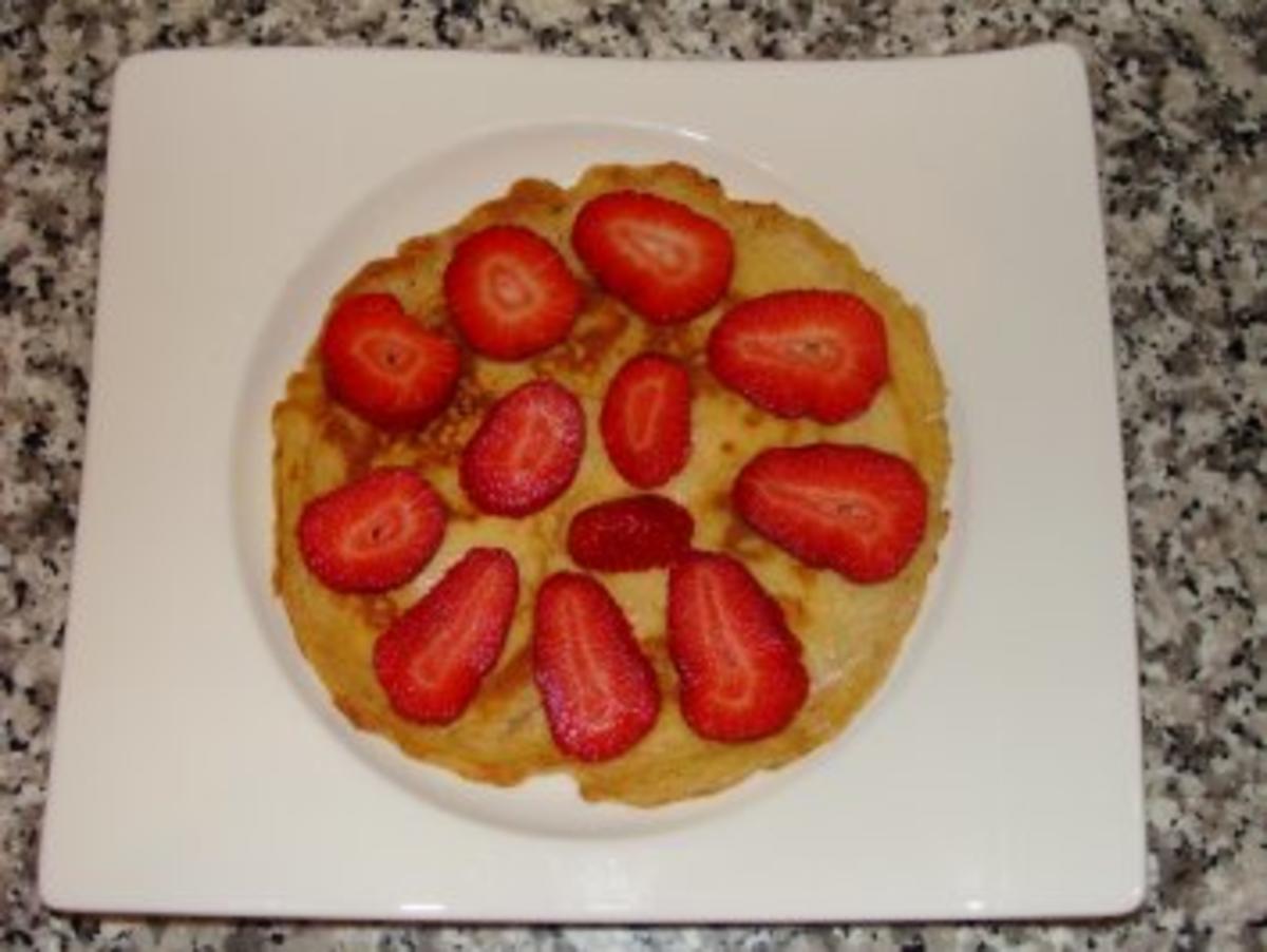 Crêpes trifft Erdbeeren - Rezept