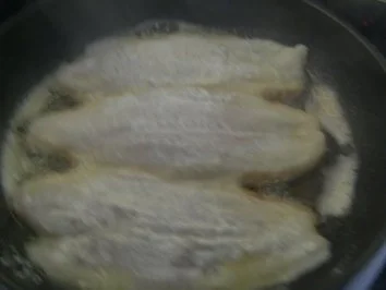 Rotbarschfilet  gebuttertes Schwarzwurzelgemüse    Spinat  und   Salzkartoffeln - Rezept - Bild Nr. 5