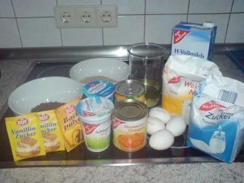 Rezept: Mandarinen-Nuss-Kuchen Bild Nr. 2 Mandarinen-Nuss-Kuchen - Rezept - Bild Nr. 2