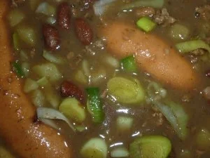 Wachtelbohnensuppe mit Hack - Rezept - Bild Nr. 2