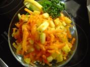 Ananas-Möhren-Apfelsalat - Rezept