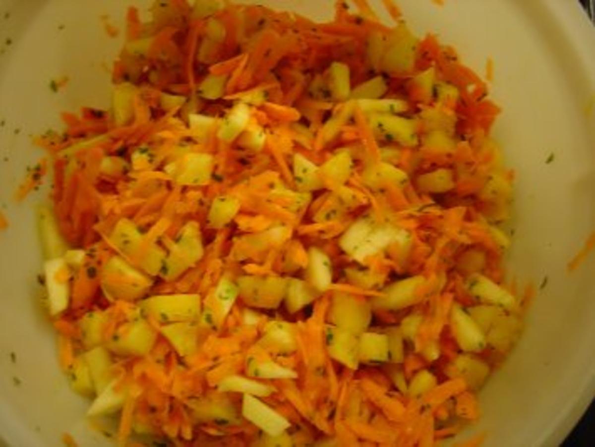 Ananas-Möhren-Apfelsalat - Rezept - Bild Nr. 5