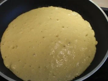 Sahneschmarren mit Amaretto und Vanille-Mango-Sauce - Rezept - Bild Nr. 6