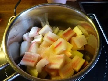 Rhabarber Dessert - Rezept - Bild Nr. 3