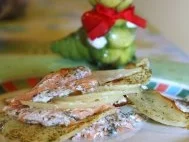 Lachs-Kartoffelgratin mit frischen Dillspitzen (mit Bildern und Raupi) - Rezept