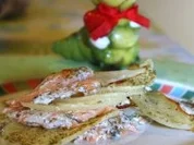 Lachs-Kartoffelgratin mit frischen Dillspitzen (mit Bildern und Raupi) - Rezept