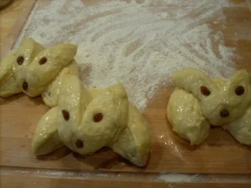 Oster-Frühstücks-Hasenbrötchen - Rezept - Bild Nr. 3