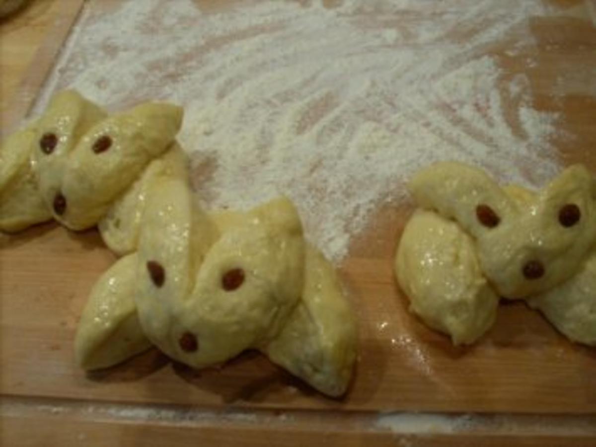 Oster Frühstücks Hasenbrötchen - schnell &amp; einfach - von Mijou
