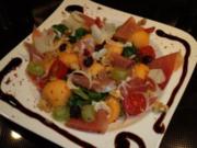 Fruchtiger Schinken-Melonen-Salat - Rezept