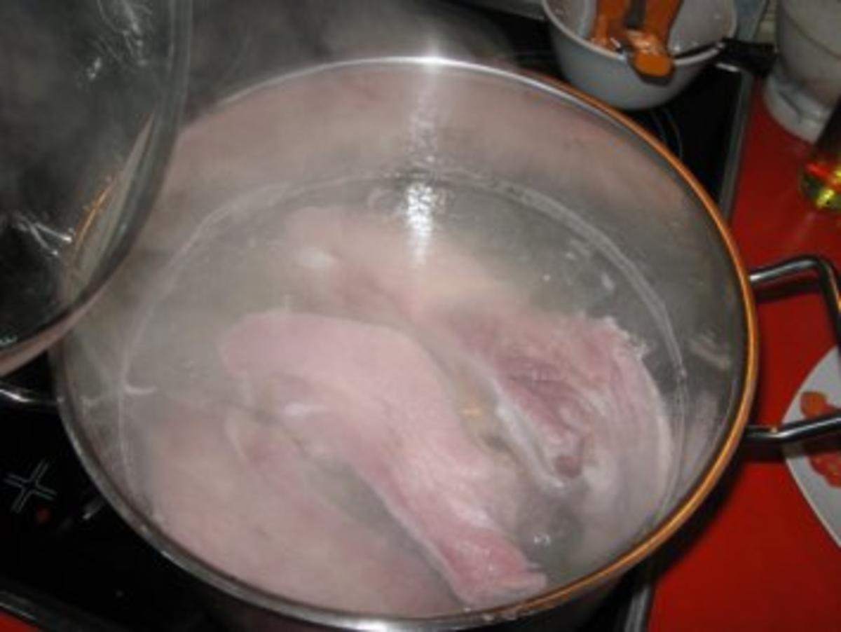 Solberrippchen auf Sauerkraut - Rezept - Bild Nr. 3