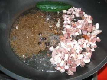 Rezept: Solberrippchen auf Sauerkraut Bild Nr. 5 Solberrippchen auf Sauerkraut - Rezept - Bild Nr. 5