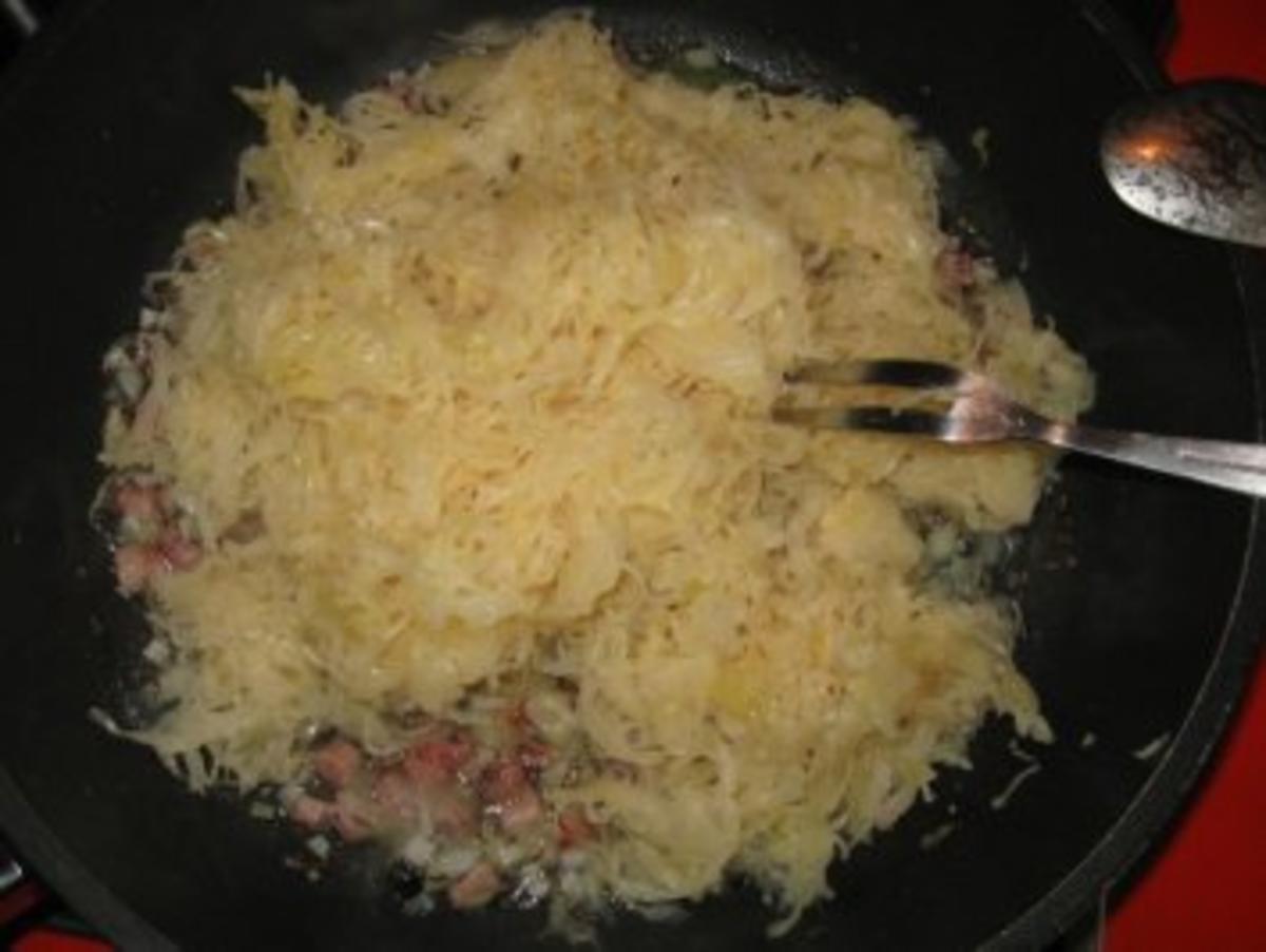 Solberrippchen auf Sauerkraut - Rezept - Bild Nr. 7