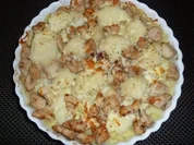 Blumenkohlauflauf mit Hühnerbrust - Rezept