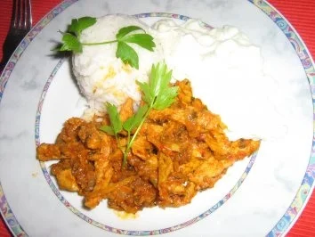 Rezept: Gyros mit Tsatsiki (Zaziki) an Reis Bild Nr. 8 Gyros mit Tsatsiki (Zaziki) an Reis - Rezept - Bild Nr. 8