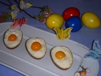 SÜSSE KOKOS-EIER - Rezept