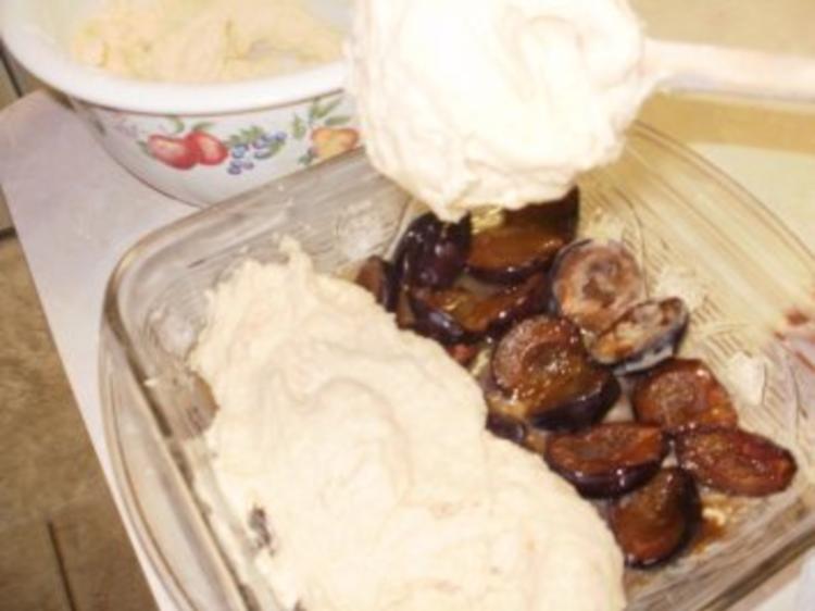 Kuchen- Obst- Umgedrehter Pflaumenkuchen- Schnell gebacken mit meinen ...