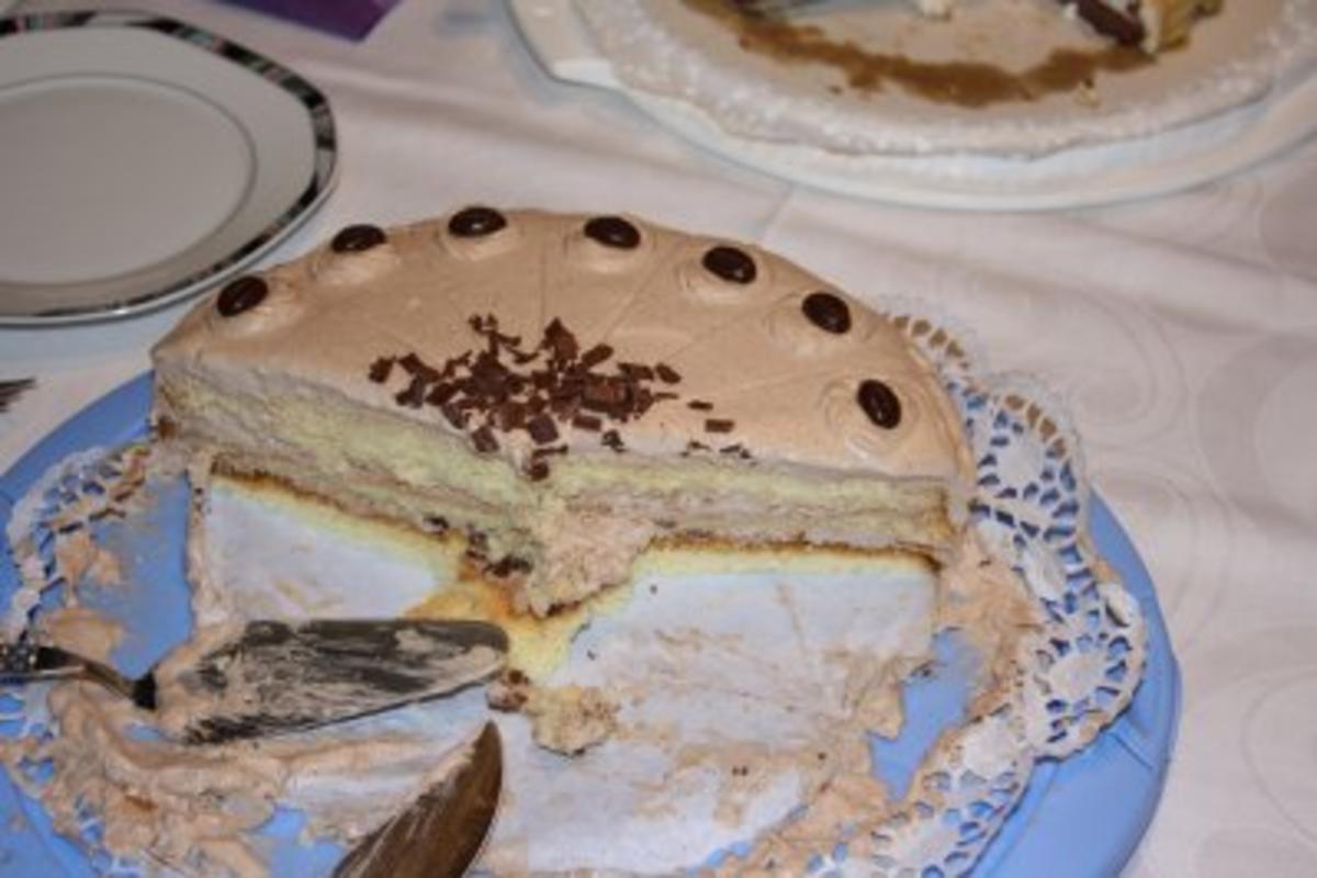 Mokka-Sahne Torte - Rezept mit Bild - kochbar.de