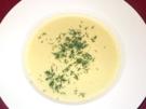 Champagner-Gurkencremesuppe - Rezept