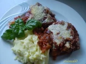 Rumpsteak mit Gemüse überbacken - Rezept