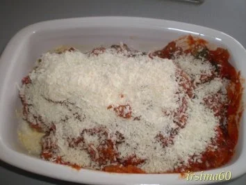 Rumpsteak mit Gemüse überbacken - Rezept - Bild Nr. 5