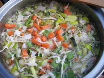 Rezept: Spanische Gemüsesuppe 1 Bild Nr. 4 Spanische Gemüsesuppe 1 - Rezept - Bild Nr. 4