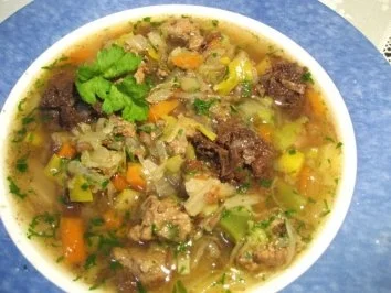 Rezept: Spanische Gemüsesuppe 1 Spanische Gemüsesuppe 1 - Rezept