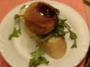 Montadito mit fritiertem Ziegenkäse und Aubergine - Rezept