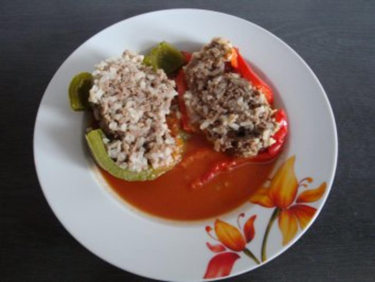 Gefüllte Paprikaschoten - Rezept - Bild Nr. 2