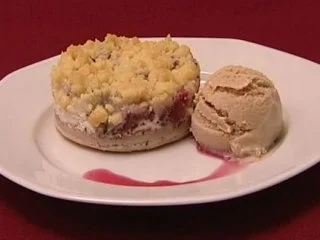 Flosseltörtchen und Thymianeis - Rezept