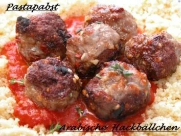 Rezept: Arabische Hackbällchen mit Tandoori Masala Arabische Hackbällchen mit Tandoori Masala - Rezept