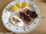 Rezept: Minuten-Schnitzel mit Crรจme fraรฎche-Dip Minuten-Schnitzel mit Crรจme fraรฎche-Dip - Rezept