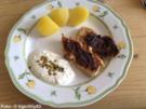 Minuten-Schnitzel mit Crème fraîche-Dip - Rezept