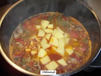 Hackfleisch-Kartoffeltopf a la Oldi - Rezept - Bild Nr. 4